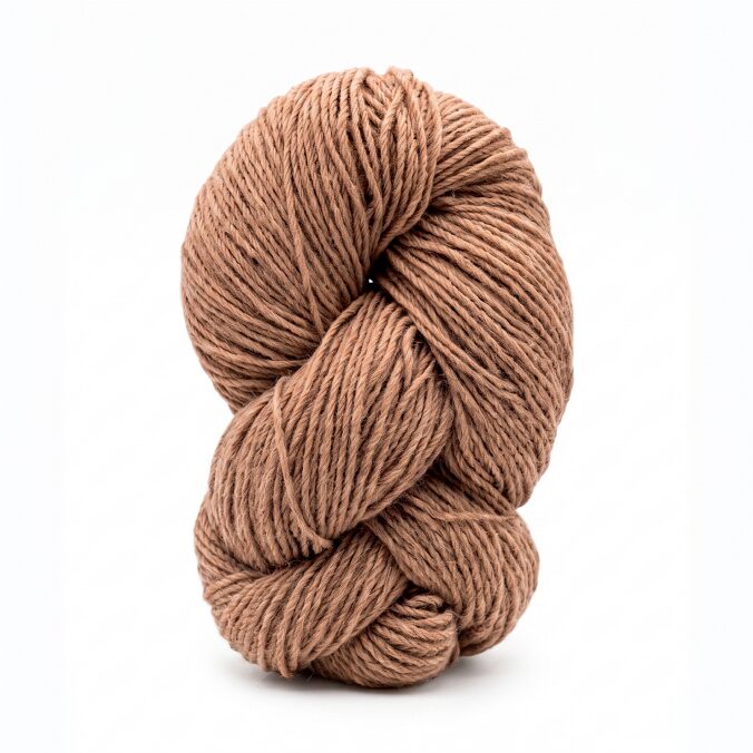 Alpaca wool yarn 100 g – BROWNISH, WoolLando