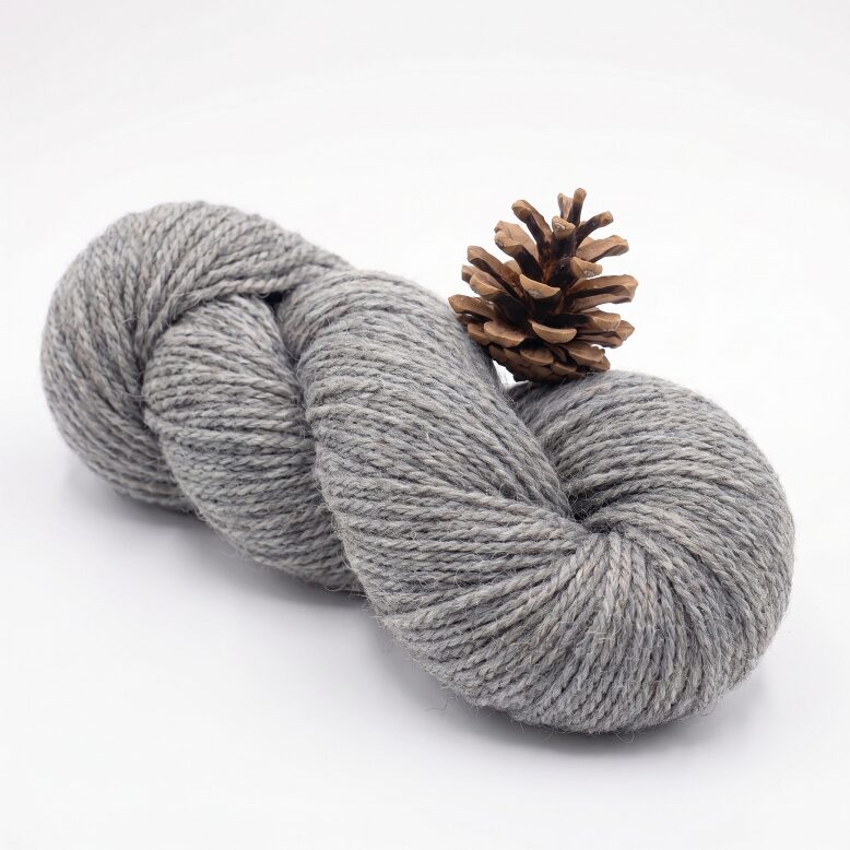 Alpaca wool yarn 100 g – GREY, WoolLando