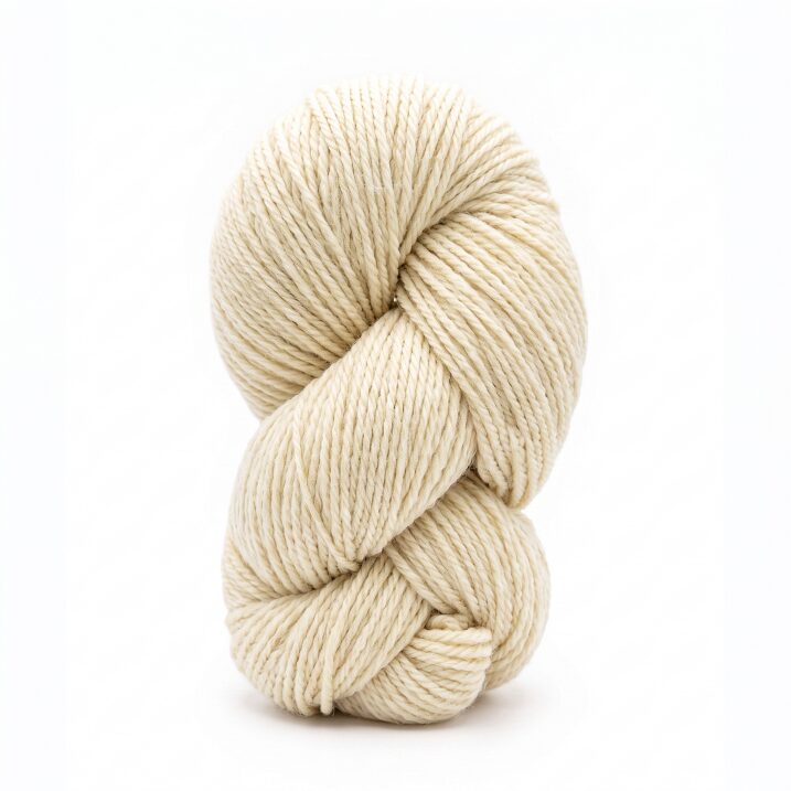 Alpaca wool yarn 100 g – WHITE, WoolLando