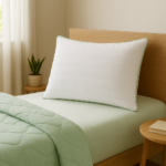 Ergonomic aloe vera extract pillow