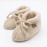 Children’s light natural wool boots, Zaffiro
