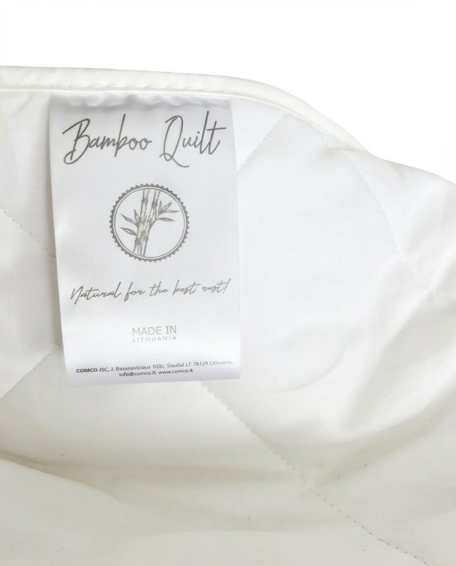 Luxury hypoallergenic bamboo duvet 300 g/m²