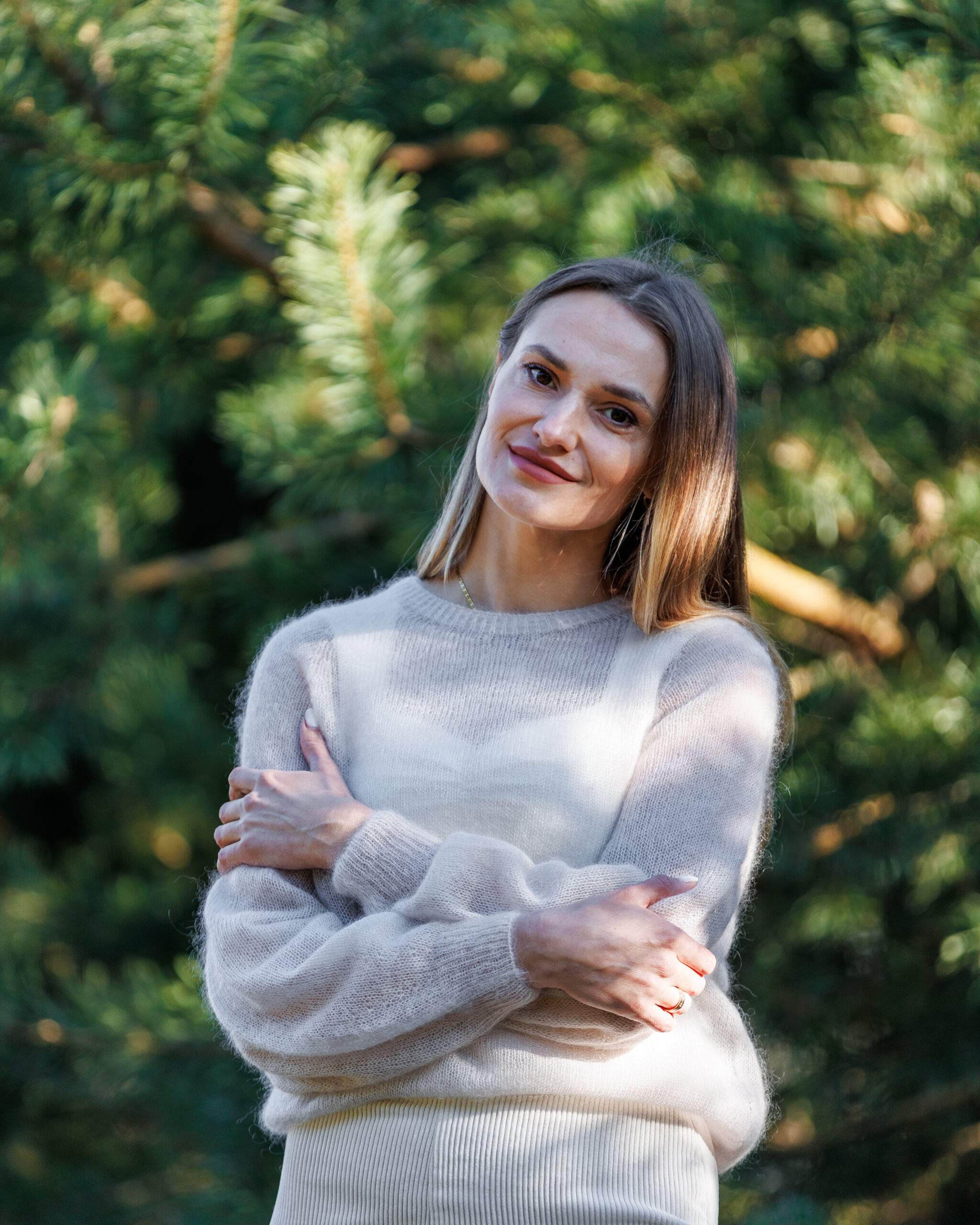 Kid mohair wool sweater SHADY