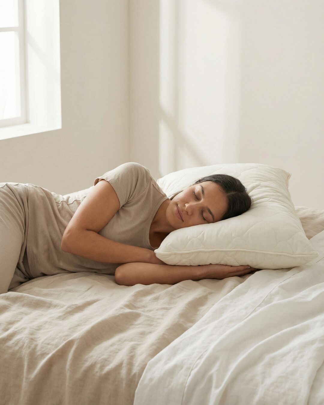 Exceptionally fluffy and soft anti-allergic pillow CLASSIC