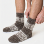 Circulation-improving 100% Siberian Husky wool socks, WoolLando