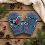 Children’s wool mittens SNIEGENA, WoolLando