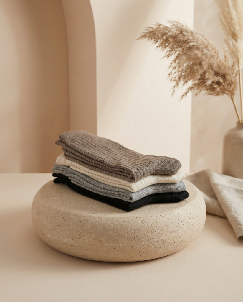 Merino wool socks set (4 pairs), WoolLando