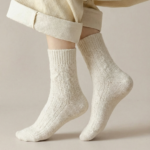New Zealand sheep wool socks – WHITE, WoolLando