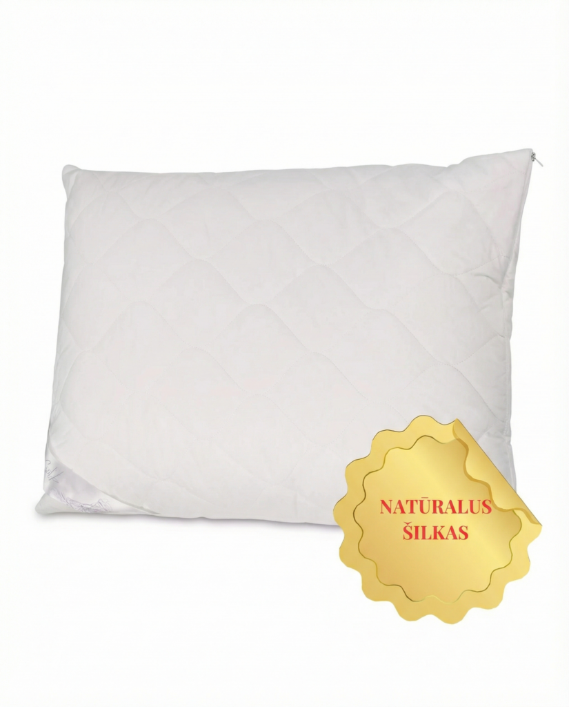 Luxury pillow with natural silk EXCLUSIVE