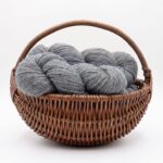 Sheep wool yarn 1 kg – GREY, WoolLando