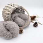 Sheep wool yarn 1 kg – LIGHT GREY, WoolLando