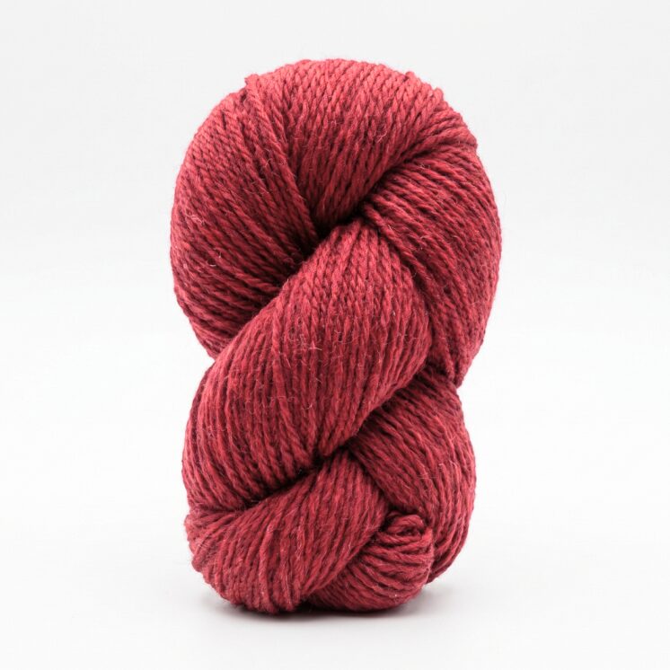 Sheep wool yarn 1 kg – RED, WoolLando
