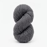Sheep wool yarn 1 kg – DARK GREY, WoolLando