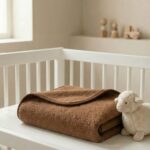 Children’s lightweight camel and merino wool duvet–throw, WoolLando