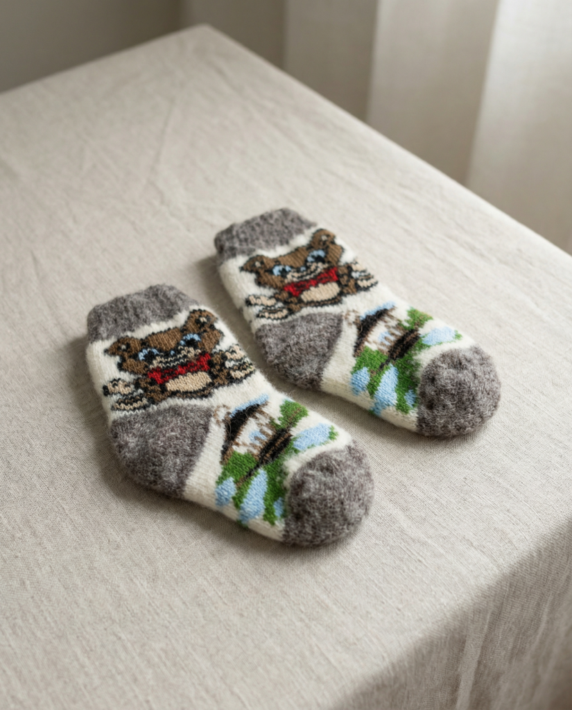 Children’s merino wool socks BARNIS, WoolLando