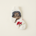 Children’s merino wool socks HEDGEHOG, WoolLando