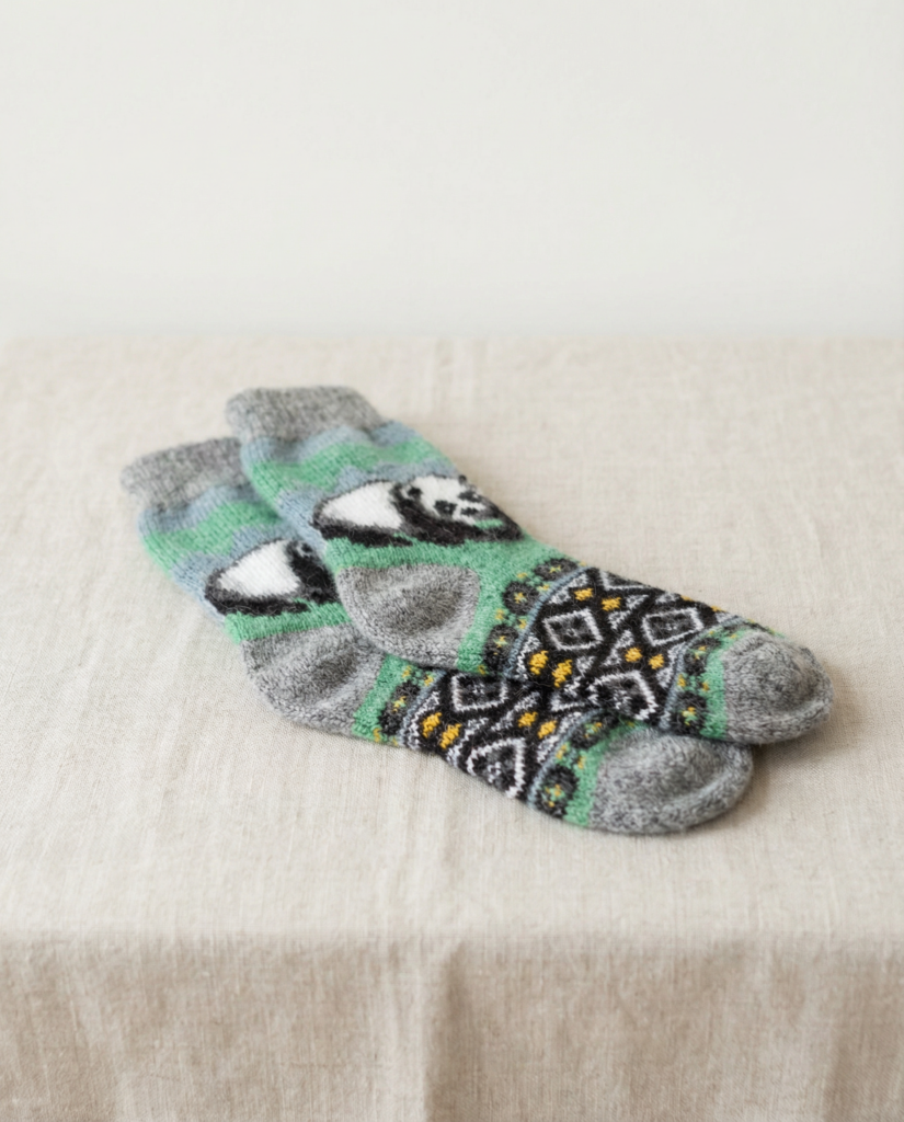 Children’s merino wool socks PANDUTĖ, WoolLando