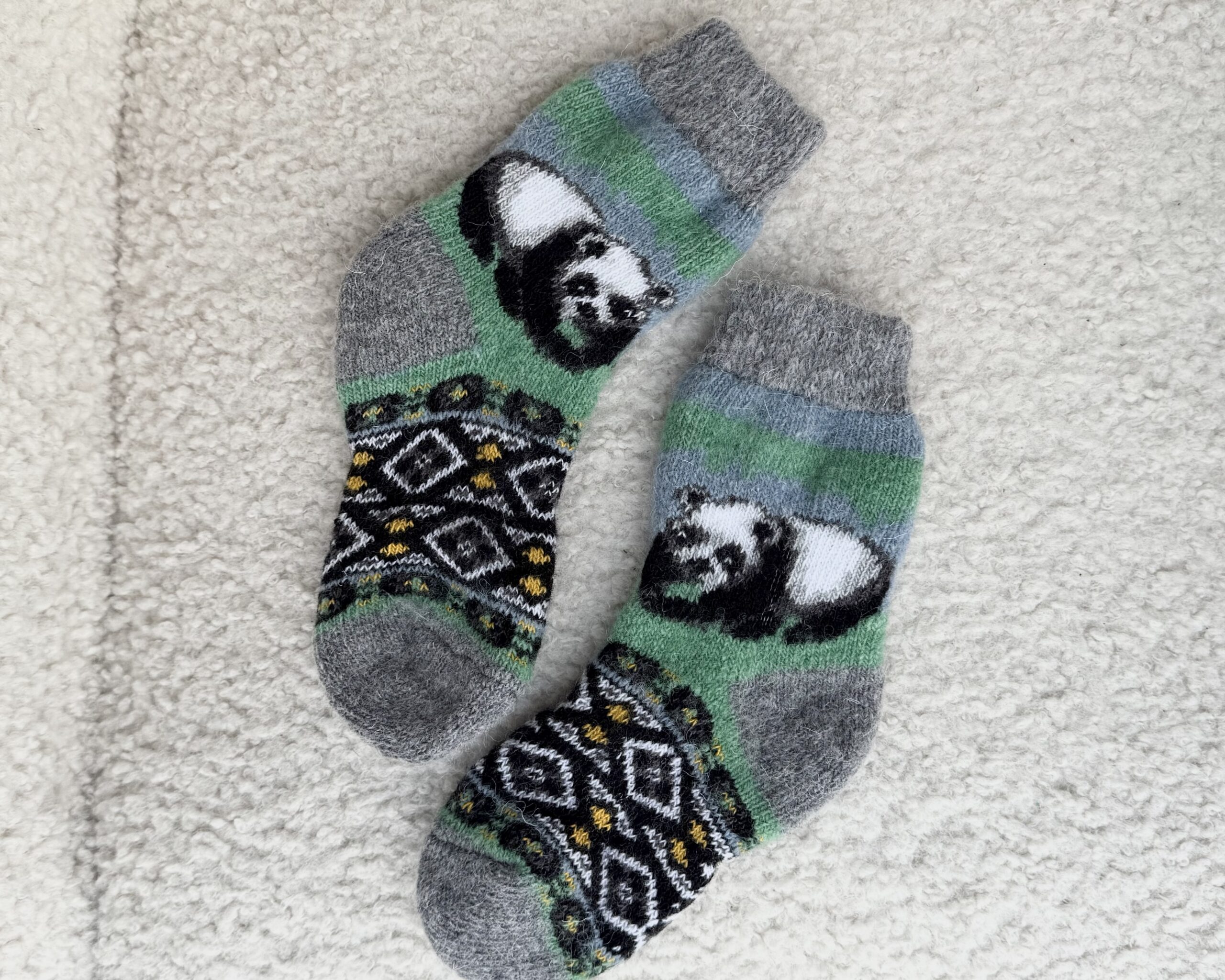 Children’s merino wool socks PANDUTĖ, WoolLando