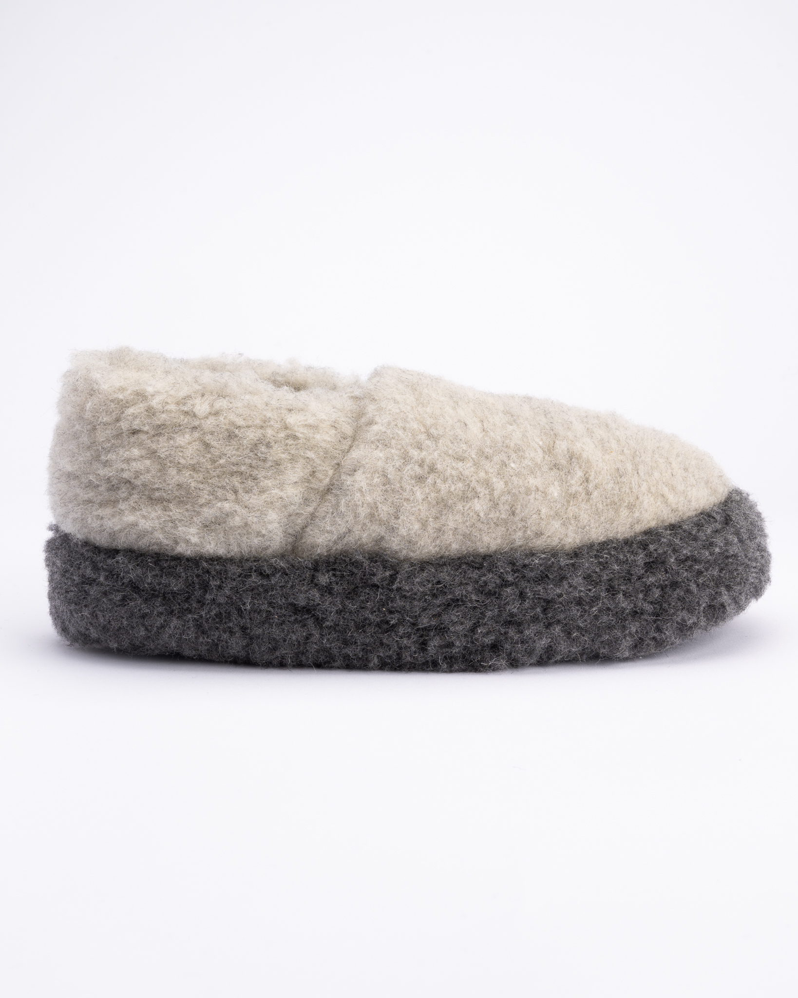 Merino wool boot-style slippers LEAD, WoolLando