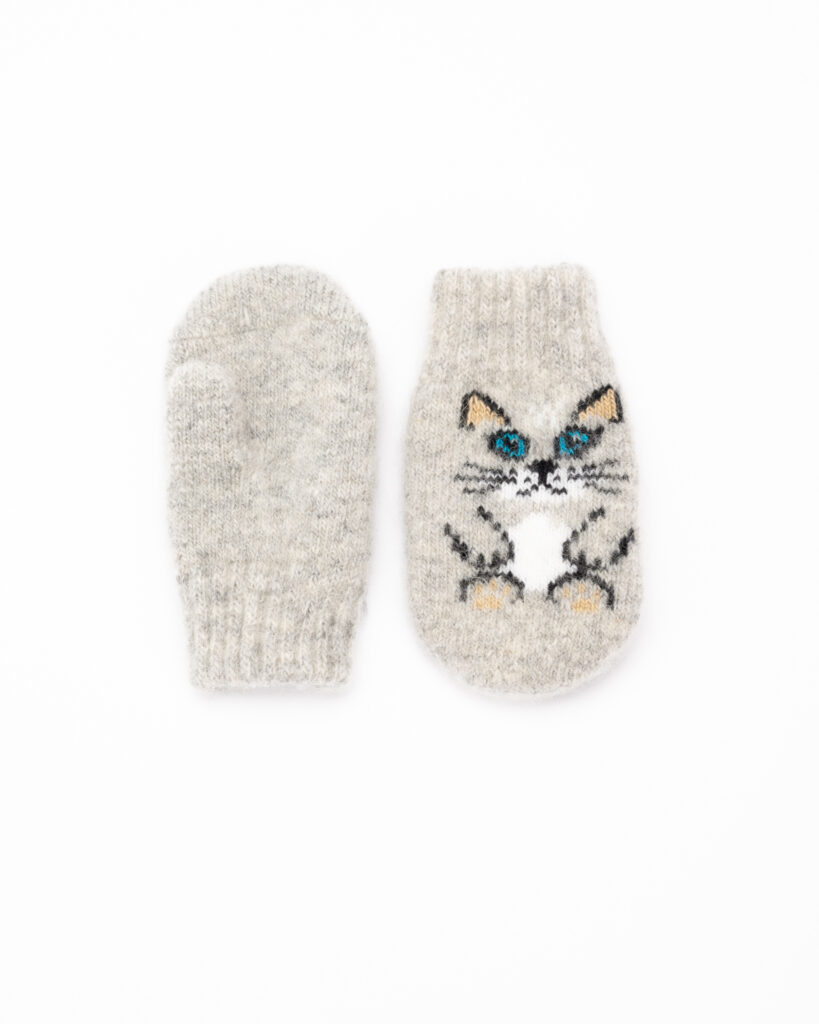 Children’s wool mittens MICIUS, WoolLando