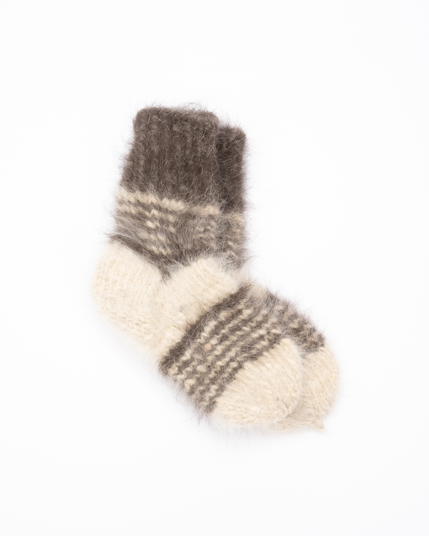 Blood circulation–improving 100% Siberian Husky dog wool socks, WoolLando