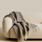 New Zealand sheep wool blanket HERRINGBONE, WoolLando