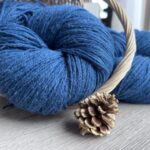 Sheep wool yarn 1 kg – BLUE, WoolLando