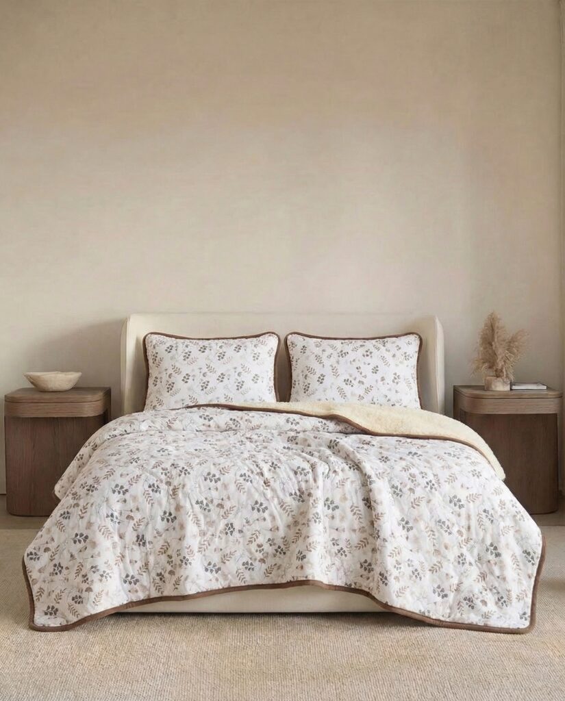 Warm merino wool bedding set PŪKĖ, WoolLando
