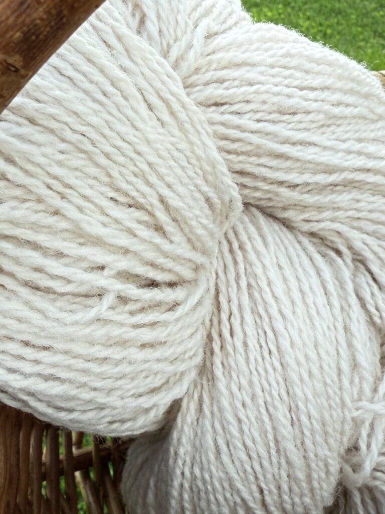 New Zealand sheep wool yarn 1 kg – CREAM, WoolLando