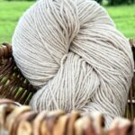 New Zealand sheep wool yarn 1 kg – LIGHT BROWN, WoolLando