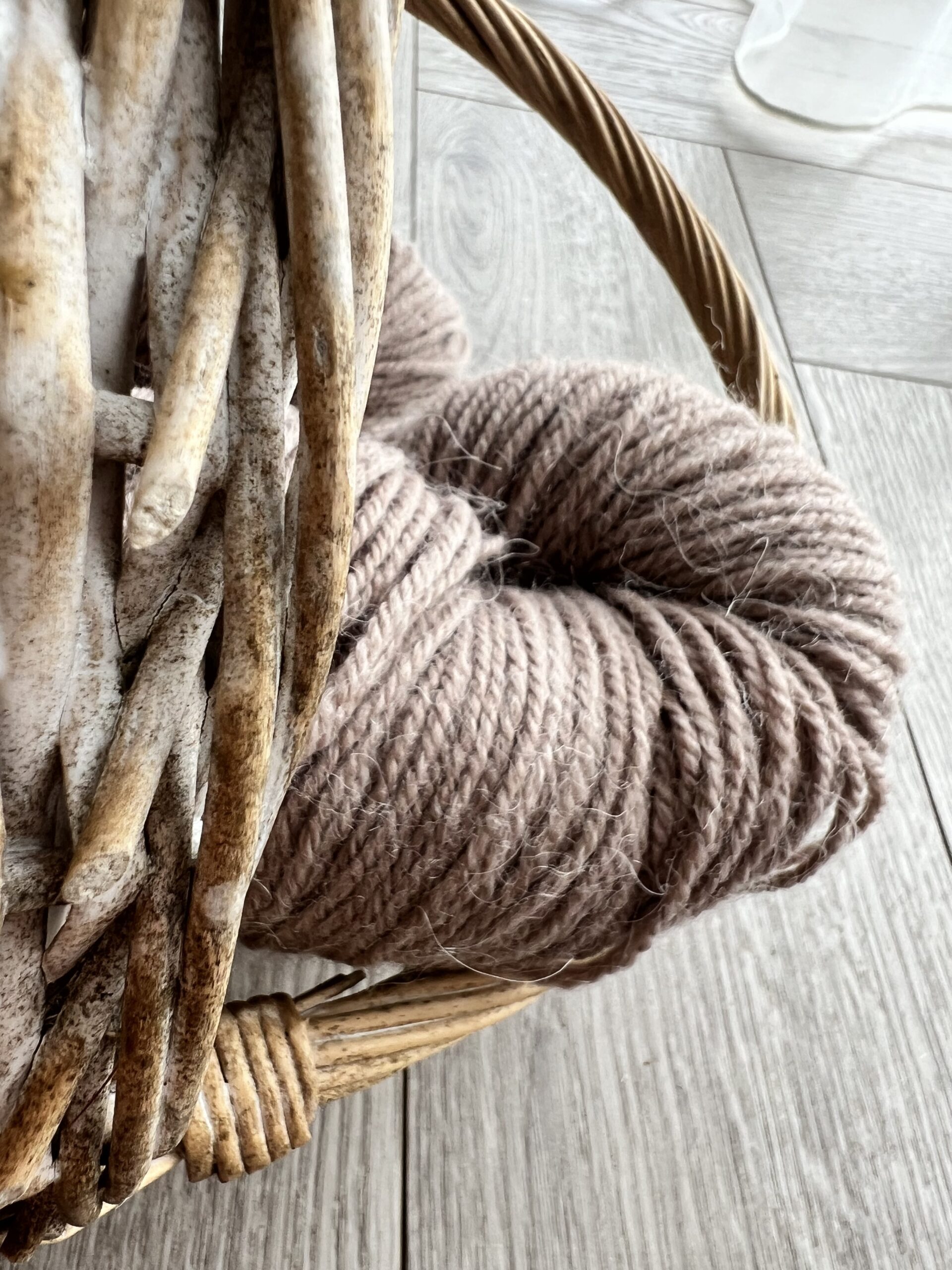 Alpaca wool yarn 100 g – BROWN, WoolLando