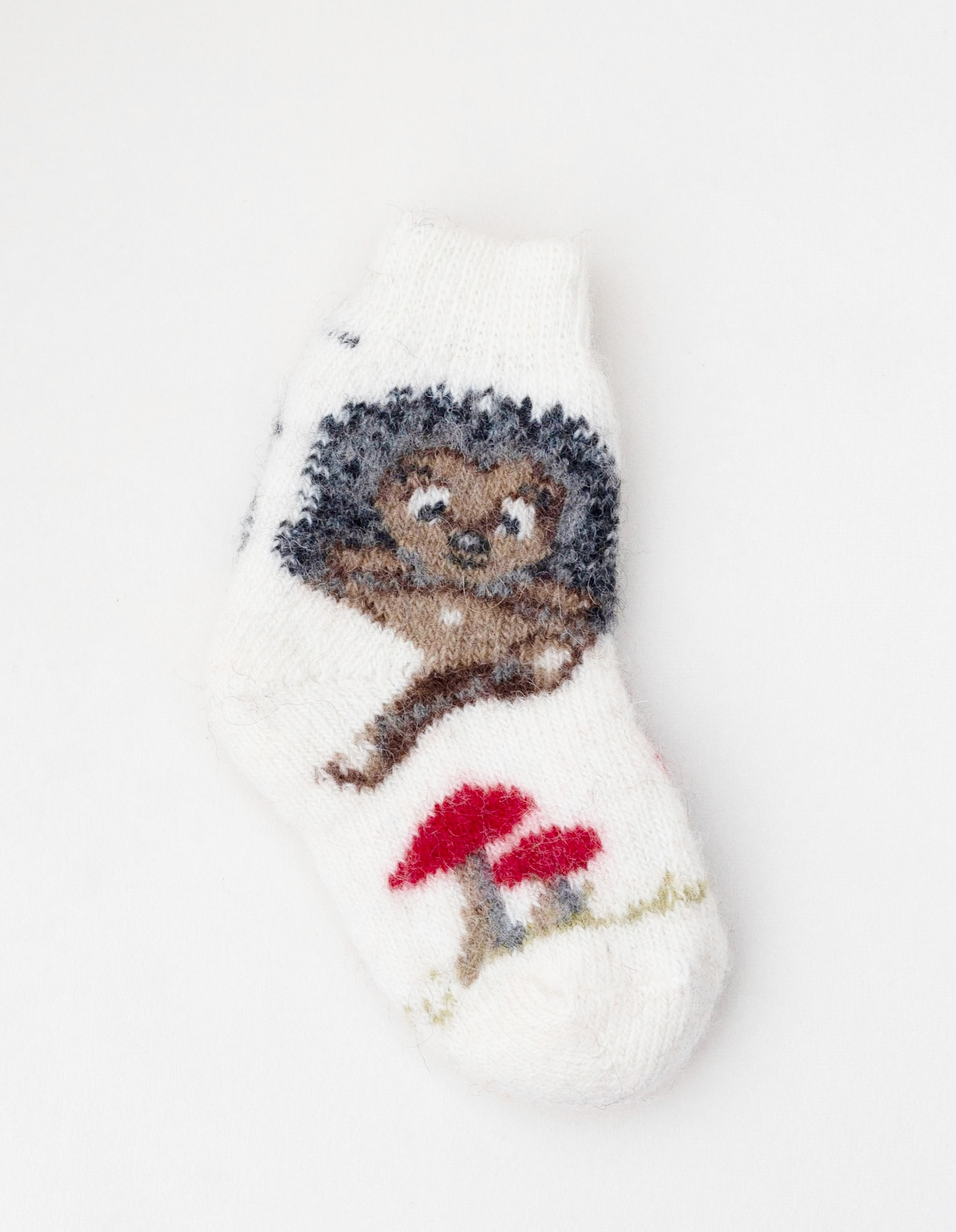 Children’s merino wool socks HEDGEHOG, WoolLando