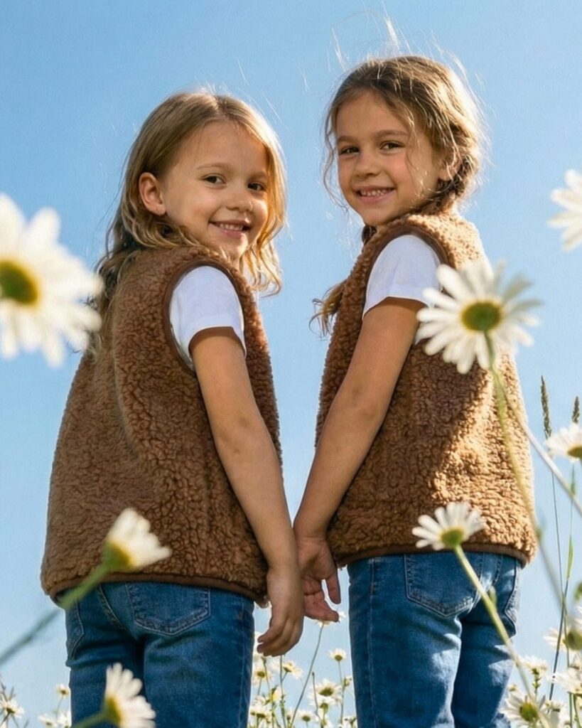 Children’s camel wool vest ULA, WoolLando