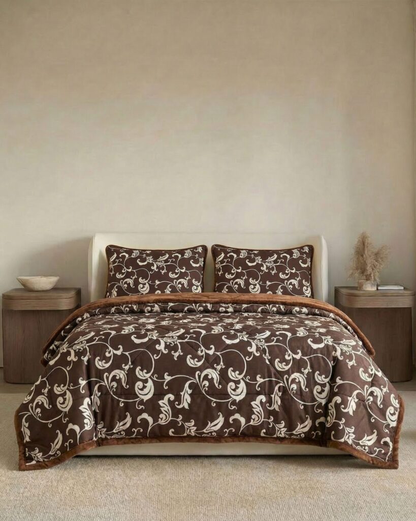 Camel wool bedding set ERA, WoolLando
