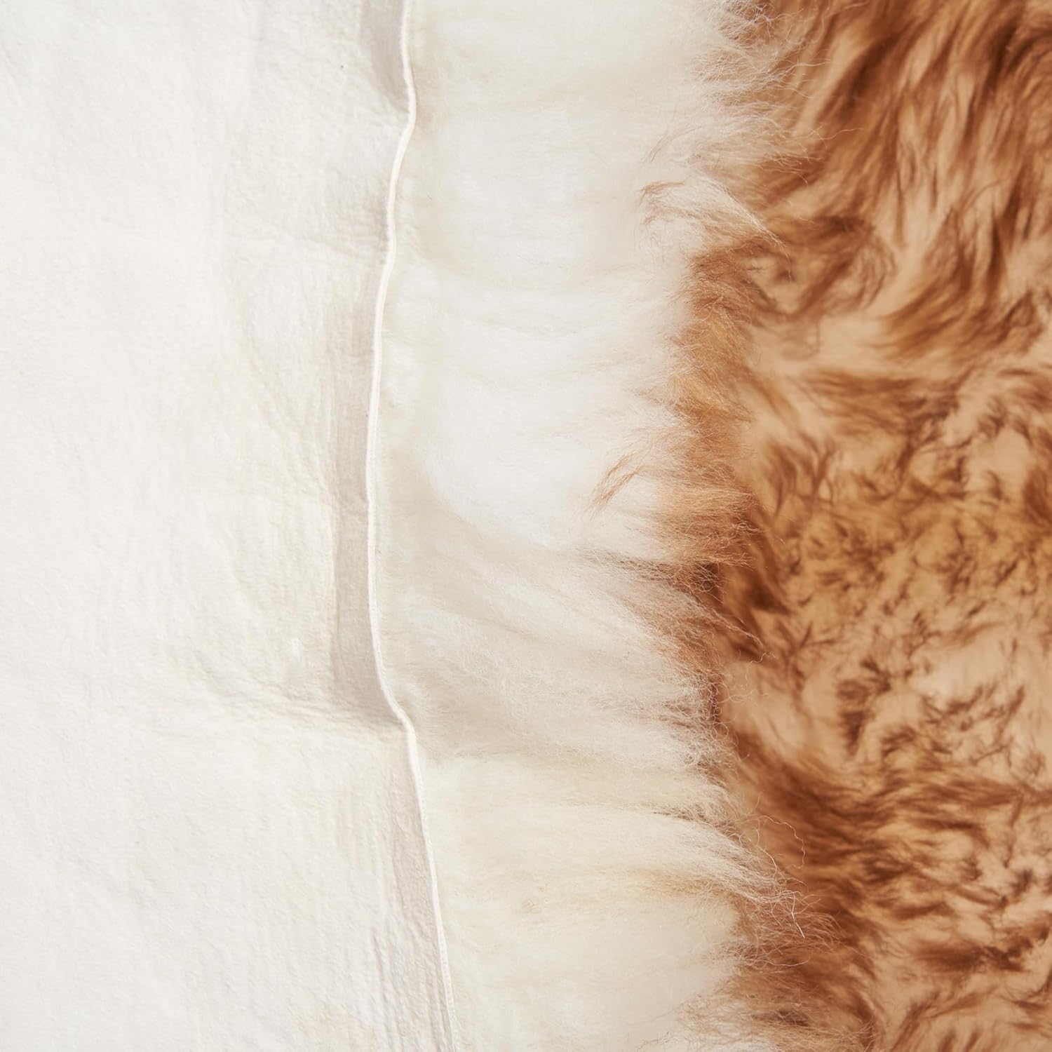 Multicolored thick merino sheepskin 80 × 120 cm, WoolLando