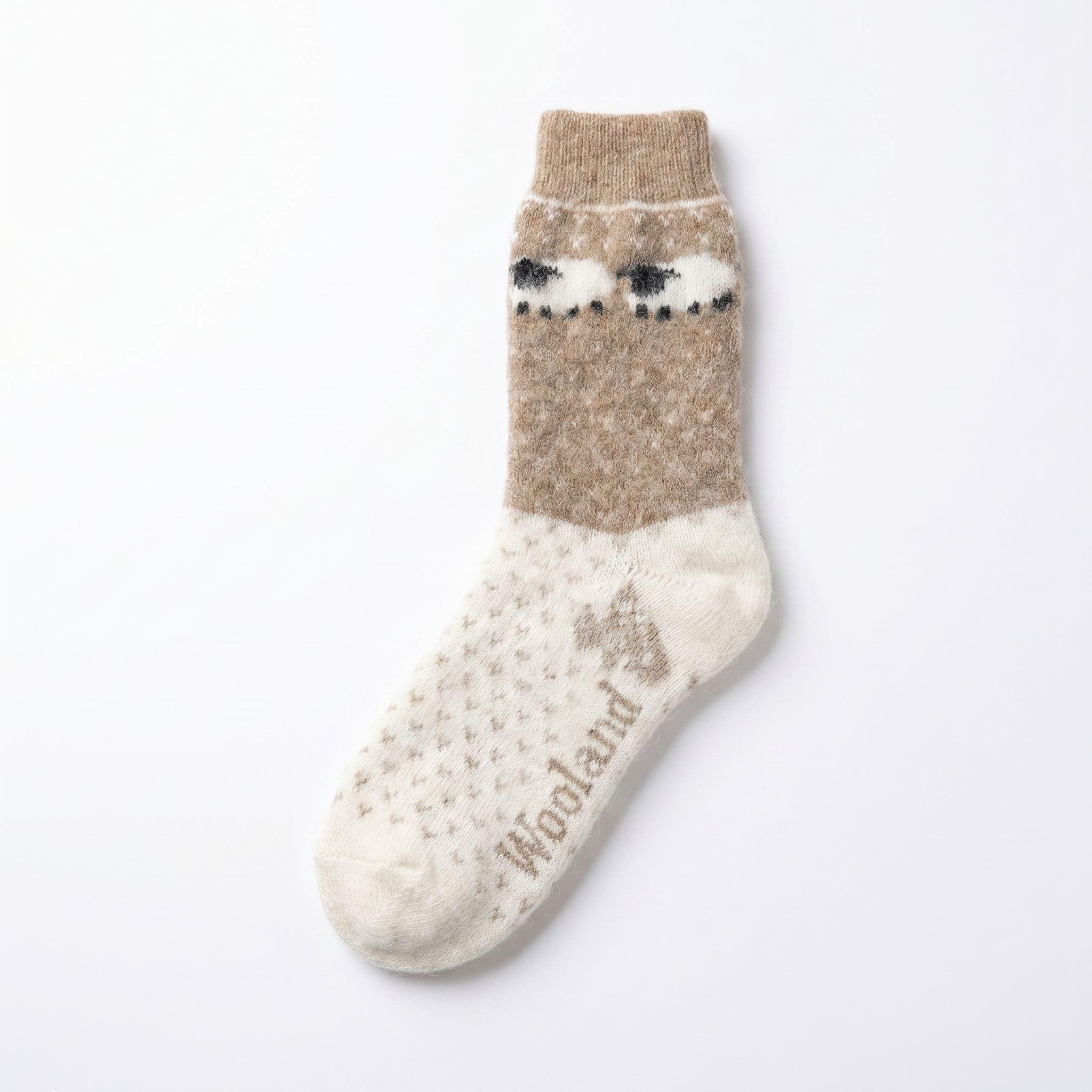 Merino wool socks WHITE SHEEP, WoolLando