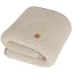 Children's cream wool blanket, NEVADA Zaffiro