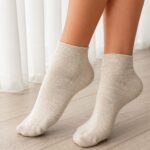 Natural fiber short socks LINAS, WoolLando