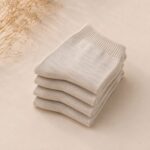 Natural fiber short sock set (4 pairs) LINEN, WoolLando