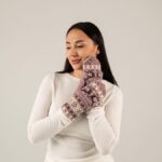 Women’s merino wool mittens WINTER, WoolLando
