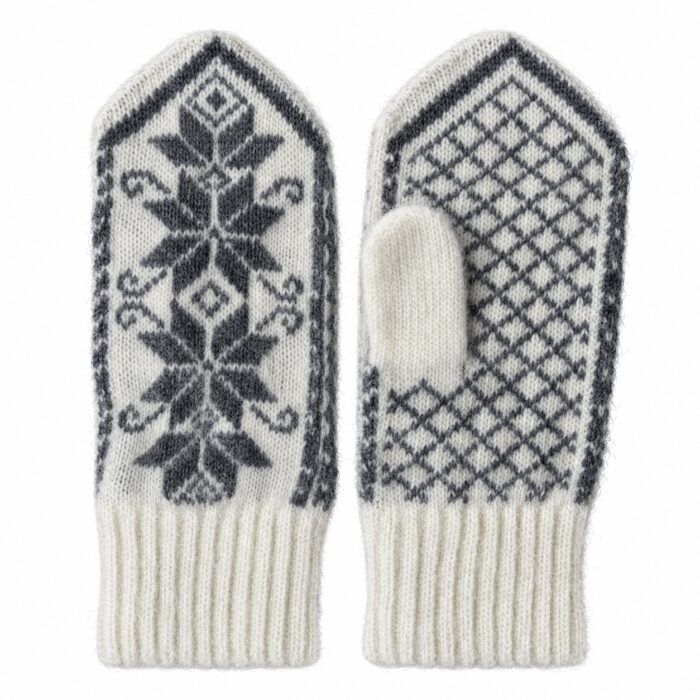 Women’s merino wool mittens NORTH, WoolLando