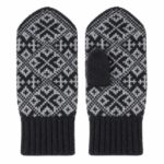 Men’s merino wool mittens DIAMOND, WoolLando